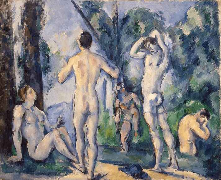llustration : huile sur toile de Paul Cezanne, peinte en 1890 ou 1891, musée de l'Ermitage, Saint-Pétersbourg (Russie, Inv. 3KP536) source wikipedia